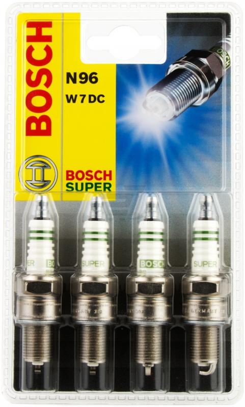 Свечи BOSCH 2101-07 (W7DC)к-т 4шт.