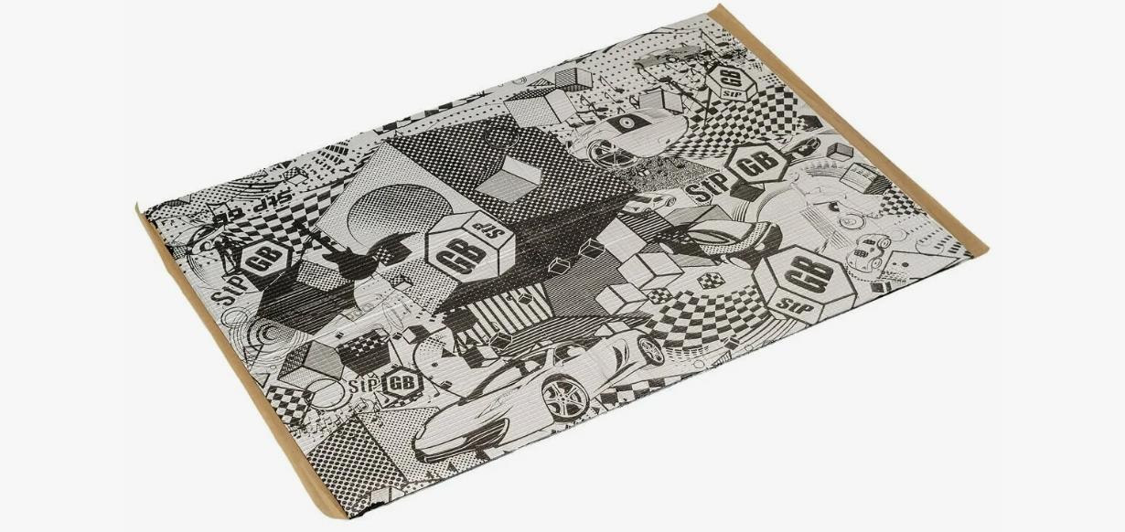 Шумоизоляция Вибропоглощающие материалы STP GB 1.5мм. 0.75 x 0.47м. Legend