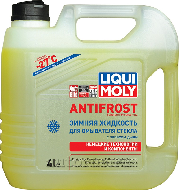 Жидкость омыватель стекла LIQUI MOLY -27°С (4л) дыня