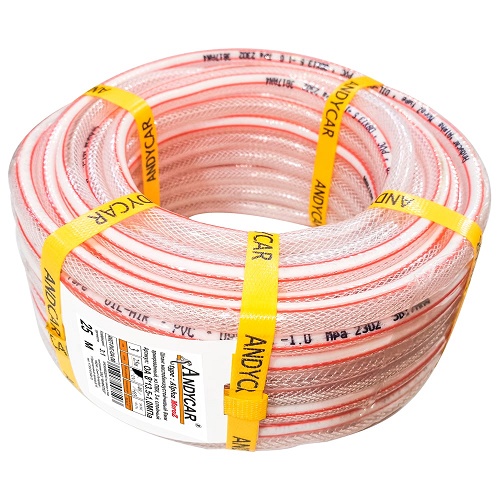 Шланг топливный прозрачный 8х13мм. Альфа-Мороз МПа 3-слойный -40С 