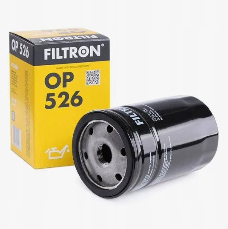 Фильтр масляный FILTRON OP526 Audi 80/100/A4/A6, VW Golf/Vento/Passat T4 (аналог MANN W719/5)