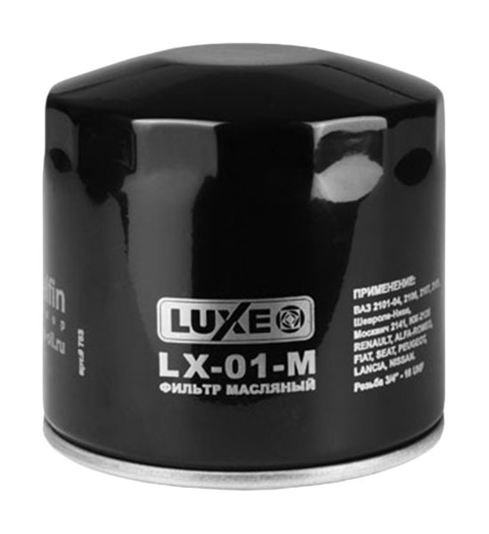 Фильтр масляный ВАЗ 2101 LUXE LX01