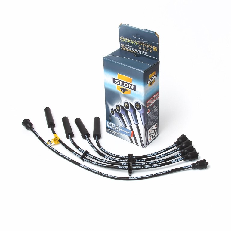 Провода в/в 2101-07 карбюратор, (силиконовые) SLON 2101-3707080
