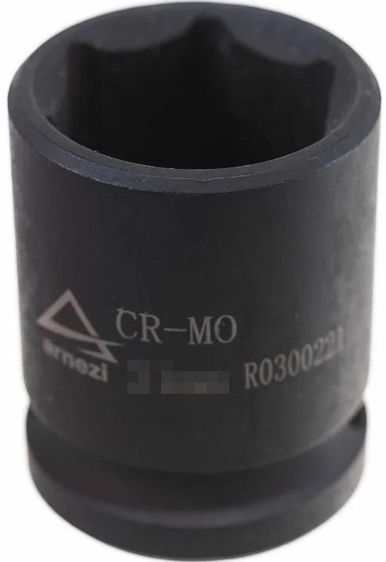 Головка ударная 1/2"DR 6-гр. 22 мм Cr-Mo, на холдере ARNEZI R0300222
