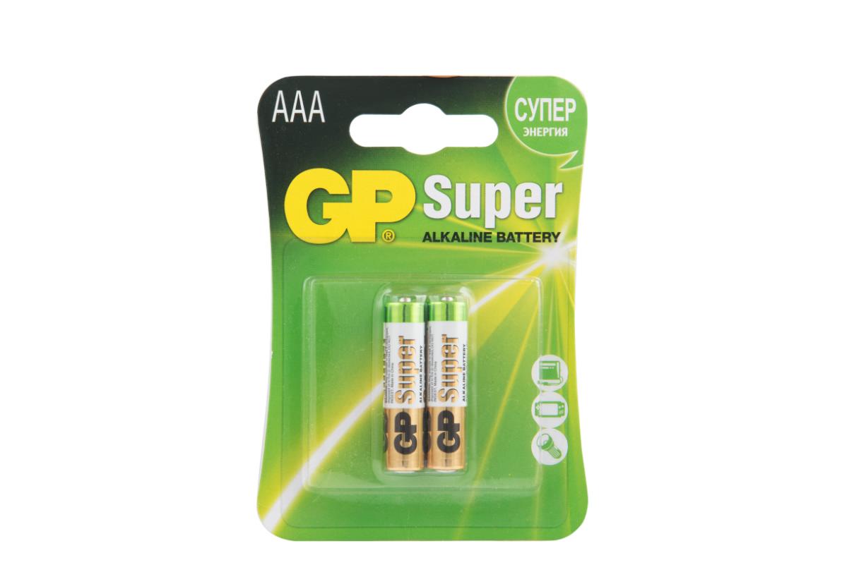 Батарейка алкалиновая GP Alkaline AAA 1,5V 1шт. 