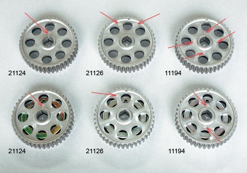 Шкив 21126,2170 ГРМ впускного распредвал (дв. 1,6) 21126-1006019-00