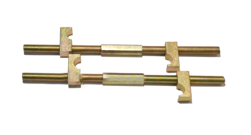 Стяжка пружин (пара) (диам. 14мм) (дл.320мм) один крюк 11336
