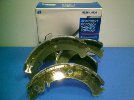 Колодки 2101-2121 тормоза задние ВАЗ ком-кт 4ш. 21010-3502090-55