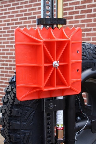 Опора для реечного домкрата на грунте, Off-Road Base (АвтоDело) AJFRA01