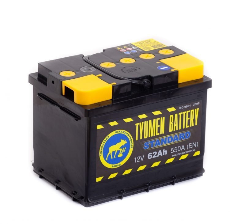 АКБ 6СТ-60 о/п (Тюмень) залитый 550A 