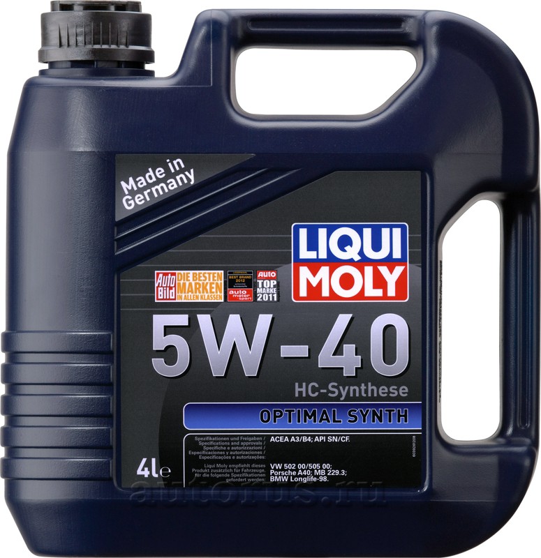 Масло моторное LIQUI MOLY Optimal Synht 5/40 4л.