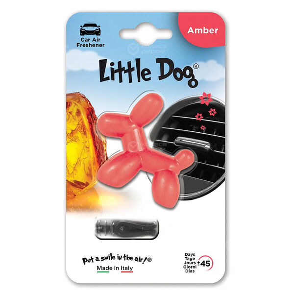 Ароматизатор Drive Int Little Dog на дефлектор 12мл Фрукты