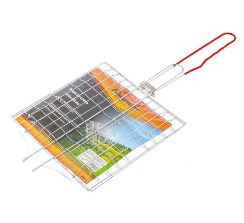 Решетка-гриль 230x230 мм, хромированная Sparta 69568 SPARTA 69568