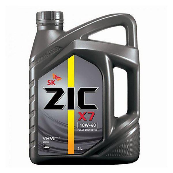 Масло моторное ZIC 10/40 X7 LS п/синт 4л.