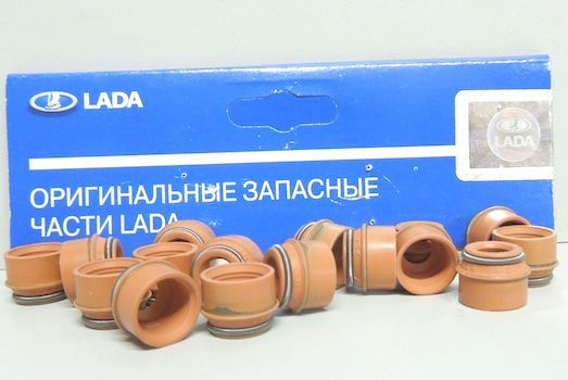 Колпачки маслосъемные ВАЗ 2112 16-кл мотор пр-во ВАЗ к-т.