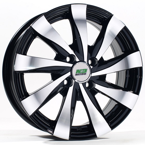 Диск колёсный литой R-15 4х100х54,1х6 ET48 BFP (NITRO Y465)