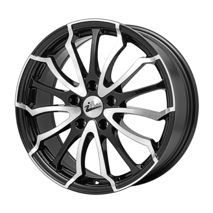 Диск колёсный литой R-17 5х114,3х60.1х7 ЕТ39 iFree Фриман (КС557-11) Блэк Джек