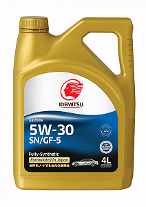 Масло моторное IDEMITSU FULLY-SYNTHETIC SN/GF 5W30 4л