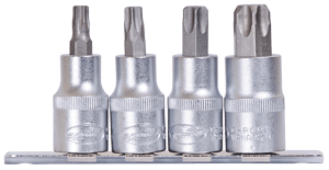 Набор головок-бит TORX Т40-Т70 1/2 4пр. на планке АвтоDело 39834