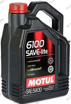 Масло моторное MOTUL синт. "6100 SYN-NERGY 5W-30", 4л