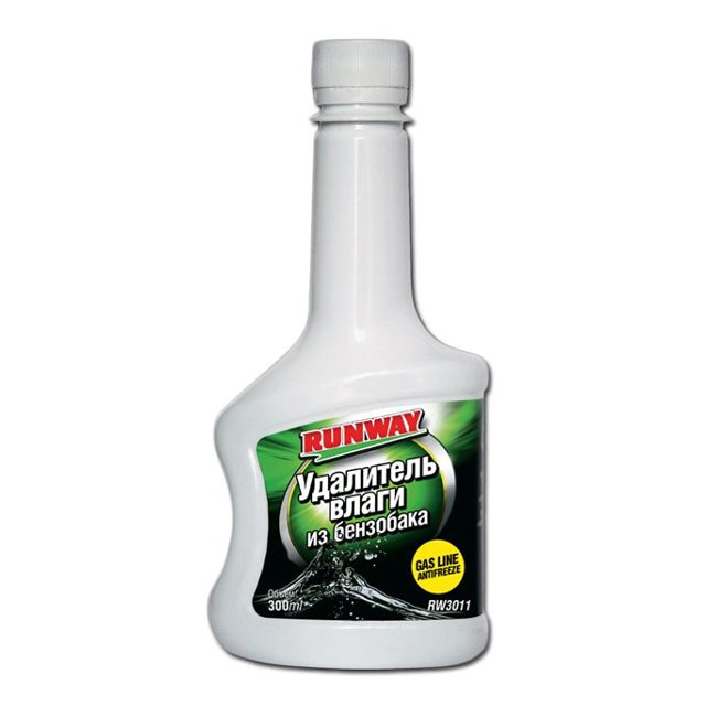 Присадка в топливо удалитель влаги из б/бака "RUNWAY"3011 300мл.
