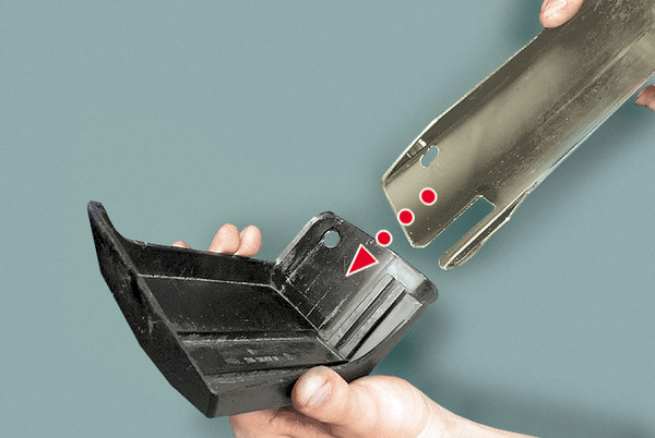 Клык 2106 бампера левый