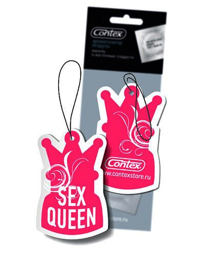 Ароматизатор "CONTEX" Sex queen ocean sweet (сухой подвесной)