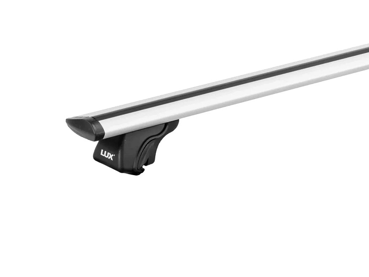 Багажник на рейлинг LUX Classic c аэро-трэвэл 1,4 м (82мм) а/м с рейлингами
