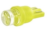 Лампа 12V диод T10 W5W без цоколя (желтая)