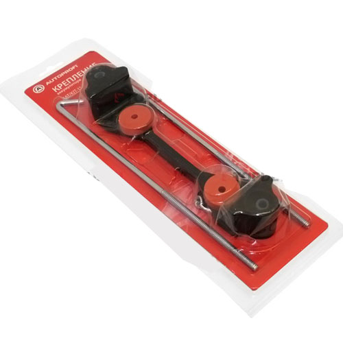 Кронштейн АКБ универсальный, с 2-мя шпильками J-образ, L-25 см. AUTOPROFI