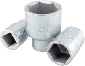 Головка 1/2 6-и гр. 10 мм L=38 мм, ARNEZI 