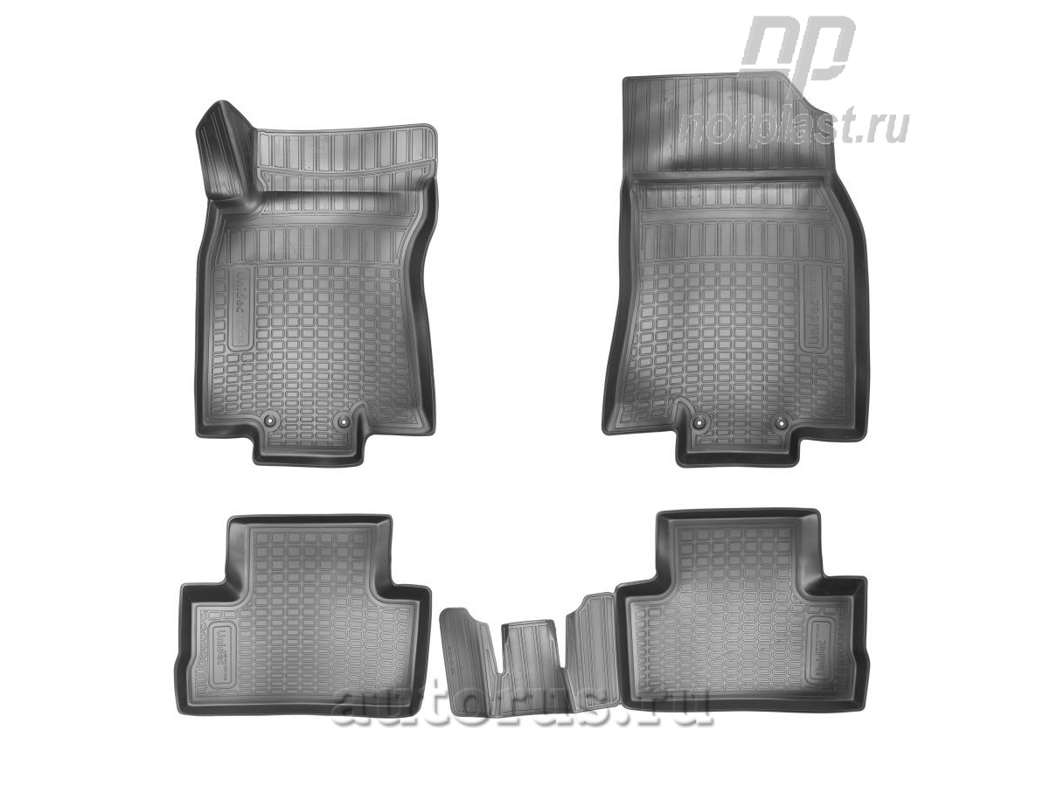 Коврики салона NISSAN Qashqai, J11, 2015