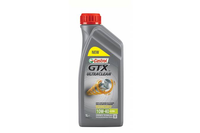 Масло моторное Castrol 10/40 GTX ULTRACLEAN A3/B4  1л.п/синт