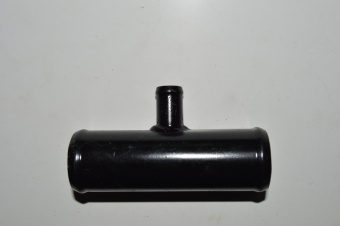 Трубка соеденитель для патрубков тройник 90°D32х32х32 L-55х55х55 mm(металл)