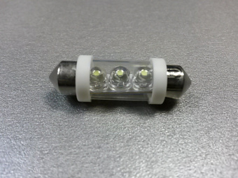 Лампа 12V диод P21W/5W с цоколем 5Вт, 96Lm, (S25-COB12диод) 