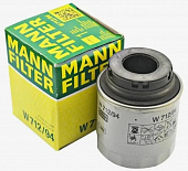 Фильтр масляный MANN-W712/94 VW POLO 1.6, Tiguan,  Skoda Yeti (аналог GIR01007)