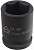 Головка ударная 1/2"DR 6-гр. 22 мм Cr-Mo, на холдере ARNEZI R0300222