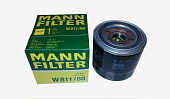 Фильтр масляный MANN-W811/80 Hyundai Solaris, Accent, Getz, Elantra (аналог MAHLE OC205A)