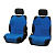 Чехлы-майка передних сидений цвет темно синий