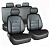Чехлы сидений Hyundai Tucson III пок.+ III пок. (2015 - н.в.); KIA Sportage IV пок. ЧЕРНЫЙ;(экокожа)