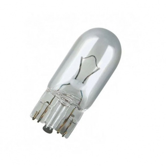 Лампа 12V T10 W5W без цоколя средняя (габорит) 1 шт. (Маяк)