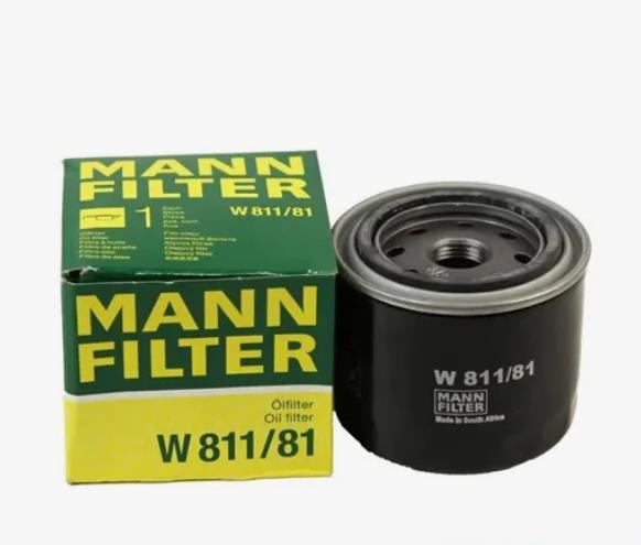 Фильтр масляный MANN-W811/81 Daewoo Matiz 0,8, Suzuki Swift (аналог MANN SCT SM165)